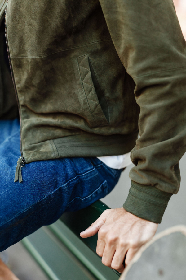 Steve, l'iconique blouson en cuir