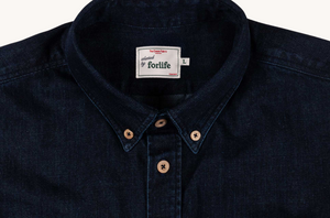main_slideshow | color_wood button down 2 pockets