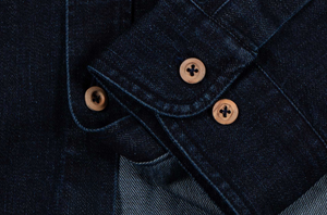 main_slideshow | color_wood button down 2 pockets