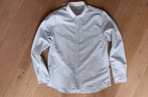 | main_slideshow | color_Rayé bleu ciel vert et blanc col blanc