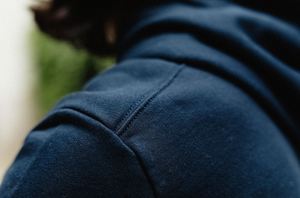 Brandon — hoodie sans zip Bleu Marine